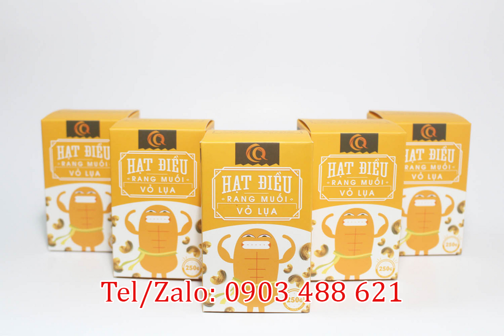 địa chỉ in bao bì đựng hạt điều giá rẻ